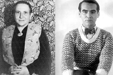 Gertrude Stein y Federico García Lorca, dos de los autores que pasan a dominio público.