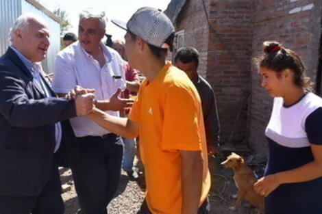 Lifschitz y el intendente Esper recorrieron los barrios.
