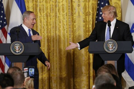 Trump retrocede en la cuestión palestina: aceptará lo que se acuerde con Israel