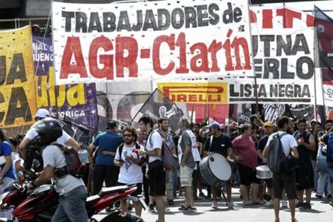 Los trabajadores de AGR sumaron el apoyo de la Juventud Sindical