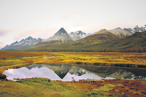 El Valle de Tierra Mayor con los colores otoñales que empezarán a partir de abril.