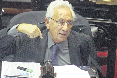 Héctor Recalde, presidente del bloque del FpV-PJ en la Cámara de Diputados. (Fuente: DyN)