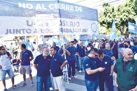 La movilización y la protesta de la UOM-Rosario no alcanzaron.