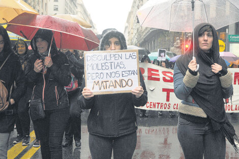 La medida de fuerza busca denunciar la desigualdad histórica. (Fuente: Sandra Cartasso)