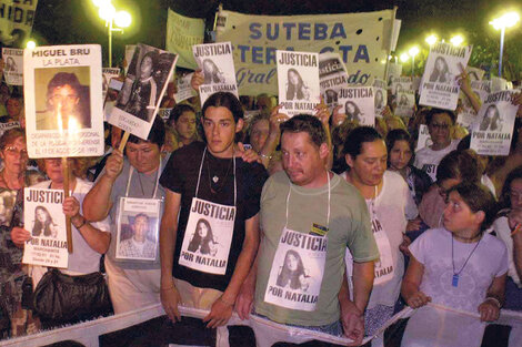 Una marcha para rescatar a Natalia