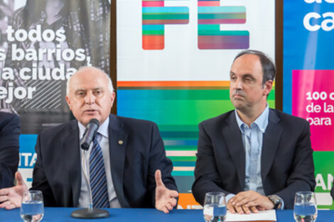 Lifschitz participó por segunda vez en 72 horas de un acto con el intendente de Santa Fe. 