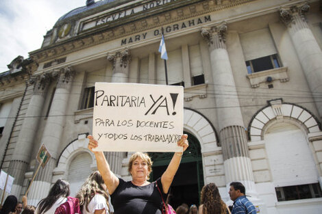 Los maestros bonaerenses paran mañana