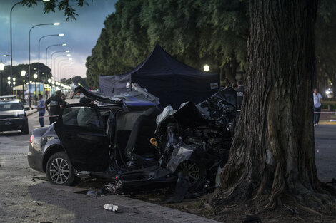 Tres jóvenes murieron en un choque en Puerto Madero