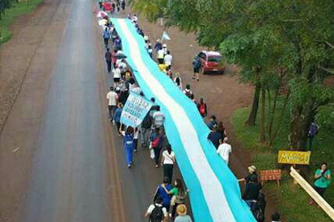 Docentes en marcha