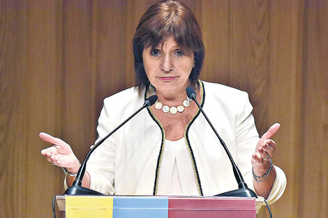 La ministra de Seguridad, Patricia Bullrich, adelantó que las policías accionarán contra los piquetes.