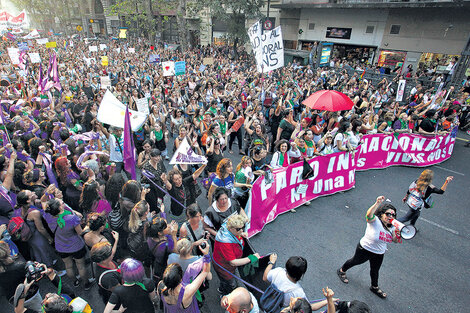 “El paro a Macri se lo hicimos las mujeres” (Fuente: Joaquín Salguero)