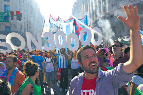 Miles y miles con una misma bandera