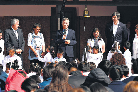 “Ya hemos probado décadas haciendo paros y cuál ha sido el resultado: cero”, afirmó Macri.