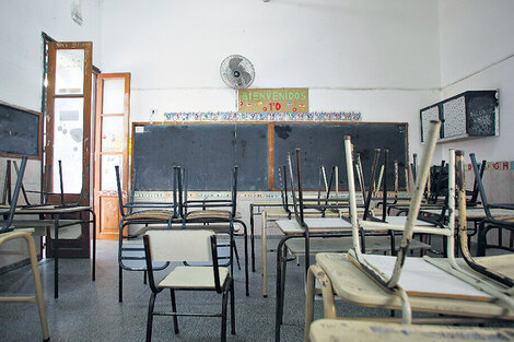 Los docentes bonaerenses pararán también hoy y recién regresarán mañana a las aulas.