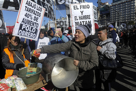 “El hambre y la pobreza no se aguantan”