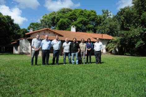 Legisladores provinciales, concejales de Funes y organismos el año pasado en la quinta.