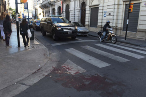 Child, el comercio céntrico donde mataron a dos jóvenes.  (Fuente: Sebastián Granata)