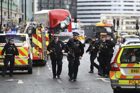 Cinco muertos por un ataque en Londres