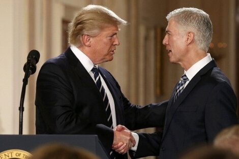 Trump metió por la ventana a su juez en la Corte Suprema