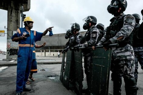 La huelga general paralizó a Brasil