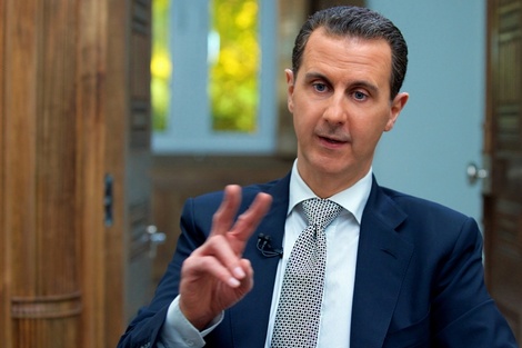 Bashar Al Assad le apuntó a Trump