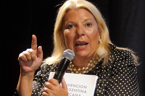 Carrió salió a defender a los represores.