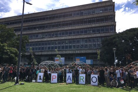 Profesores universitarios de paro