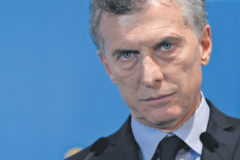 El presidente Mauricio Macri. 