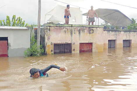 Tapados por el agua