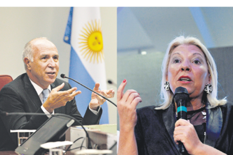 Lorenzetti y Carrió no tienen paz