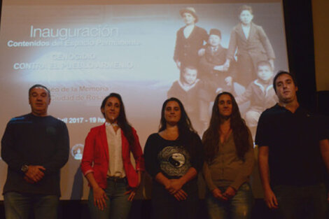 Alberto Neirot, Delfina, Florencia y Sabrina Demirdjian y Emiliano Baravalle.