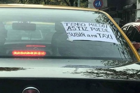 "Tengo miedo, Astiz puede subir a mi taxi"