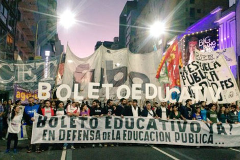 Cambiemos no dio quórum para el Boleto Estudiantil