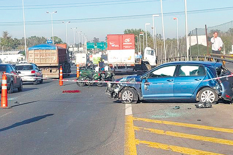 A los tiros en la autopista