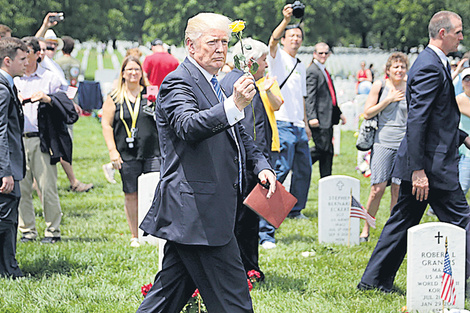 Trump defiende a su yerno