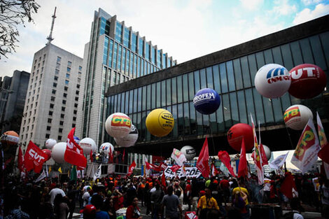 Protesta nacional contra Temer