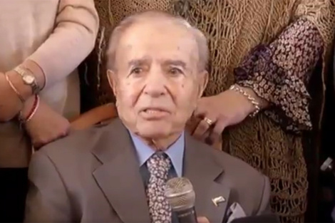 El spot de Menem