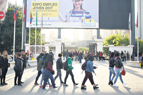 La feria fue organizada por la Dirección de Políticas de Juventud de la Ciudad de Buenos Aires.