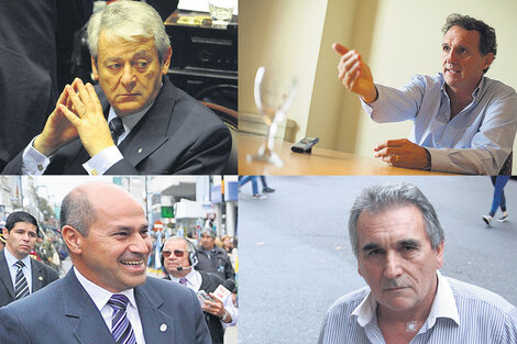 Carlos Kunkel, Gabriel Katopodis, Mario Secco y Juan Carlos Schmid.