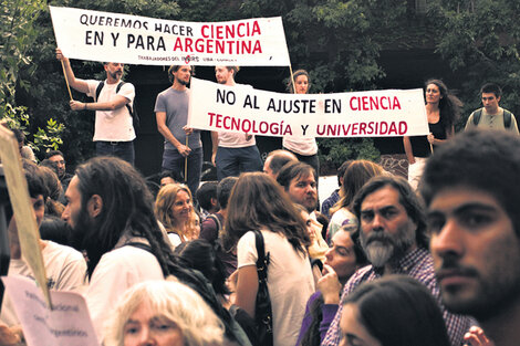 Las agrupaciones de científicos llevarán sus reclamos al Congreso. (Fuente: Leandro Teysseire)