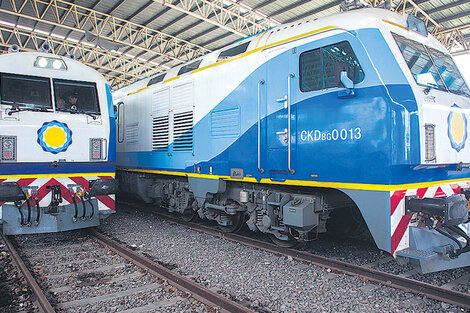 El servicio se interrumpió en agosto de 2015 cuando la crecida del río Salado derrumbó un puente ferroviario. (Fuente: Diego Izquierdo)