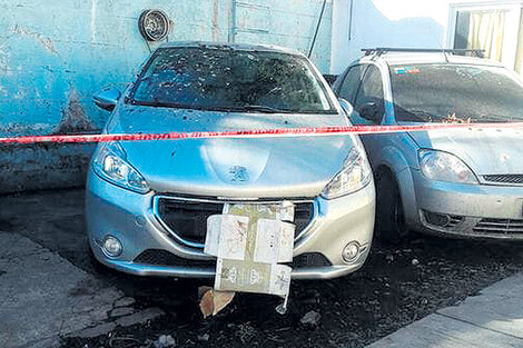 El auto permaneció al menos dos días en un playón policial.