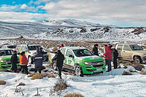 Doce personas rescatadas en Chubut