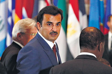 Declaraciones del emir Tamim bin Hamad al Zani causaron malestar en varios países del Golfo. (Fuente: AFP)