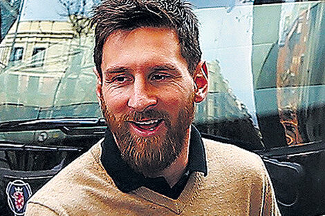 Messi está de vacaciones en Rosario