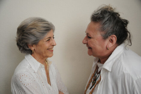 Cristina Banegas y Rita Cortese, dos grandes artistas reunidas en Canciones bárbaras.