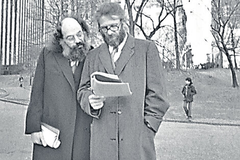 Allen Ginsberg y Jonas Mekas