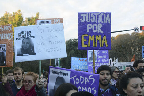 Marcha por Emma en La Plata