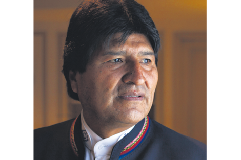 Evo Morales apoyó a Lula. (Fuente: Adrián Pérez)