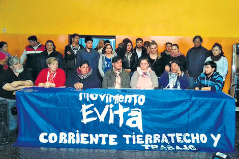 Apoyo a Cristina desde el Movimiento Evita